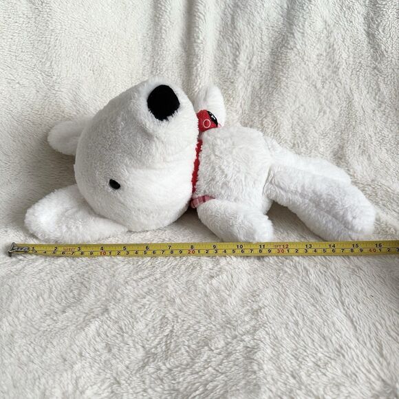 Target Brand Bullseye 10" Plush Dog Mascot with Backpack Ladybug Red White - Picture 5 of 5